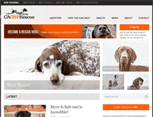 Tablet Screenshot of gsp-rescue.org